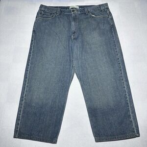 Vintage Y2K Levi's Signature Loose Relaxed Jeans Mens 42x25** Baggy Medium Wash